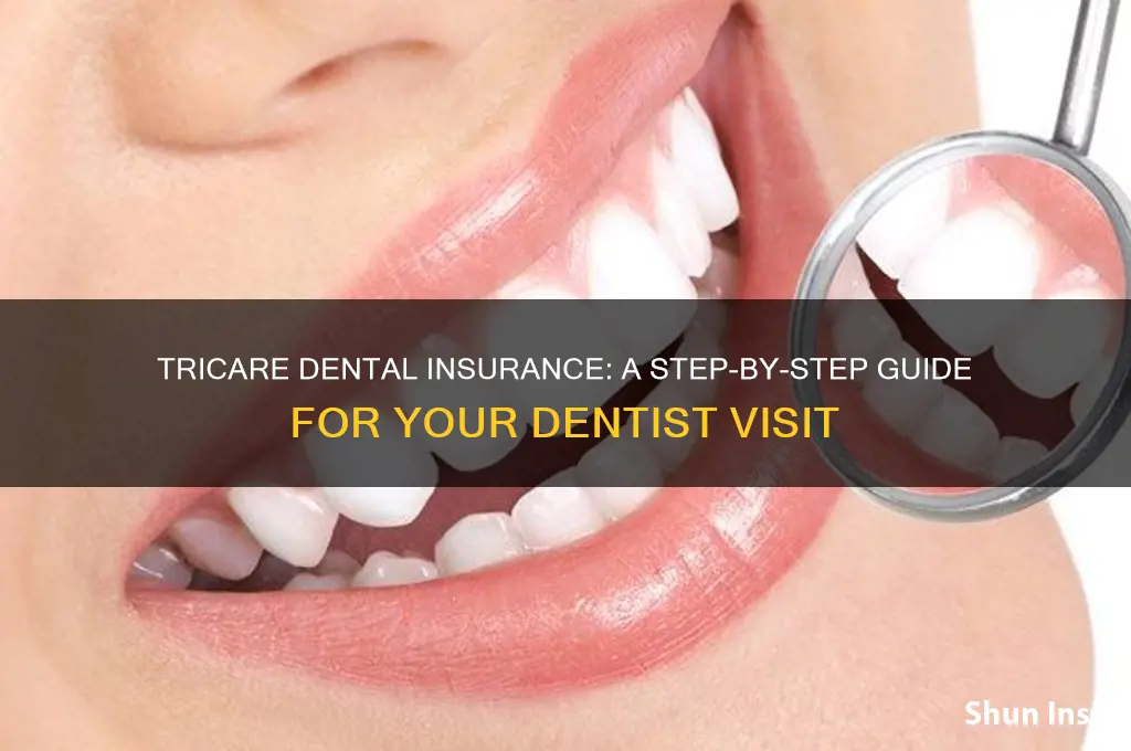 how do i give the dentist my insurance tricare