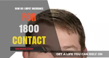 Inputting Insurance for 1800 Contacts: A Step-by-Step Guide