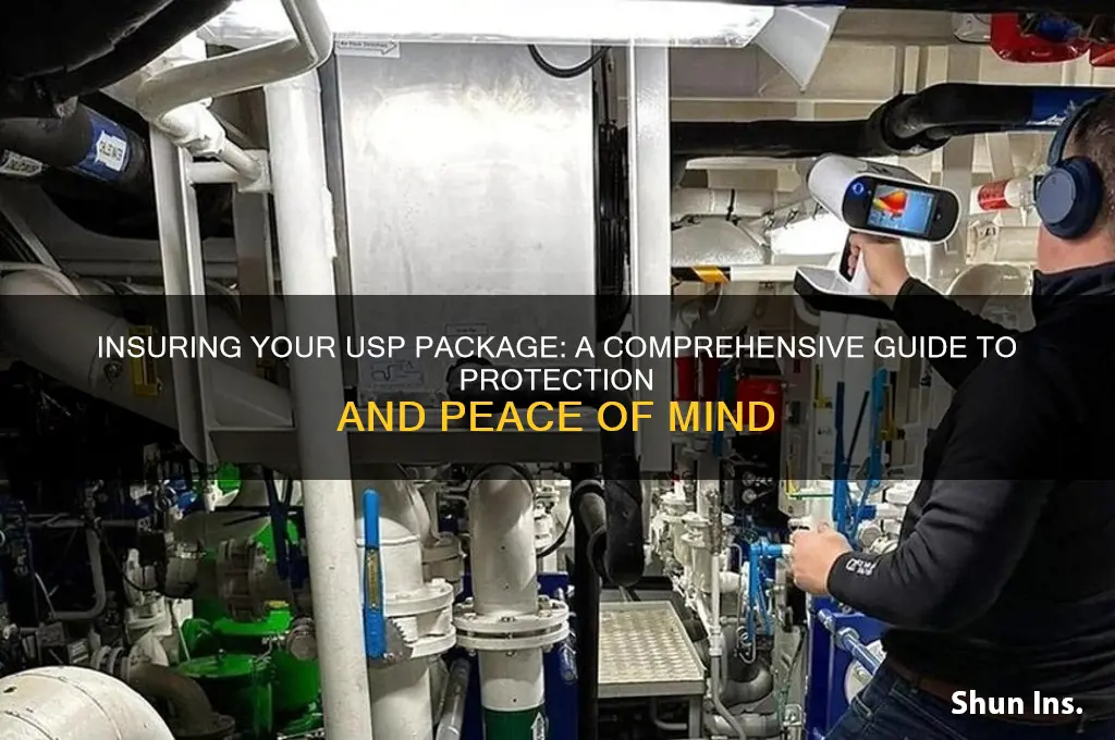 how do i insure a usp package