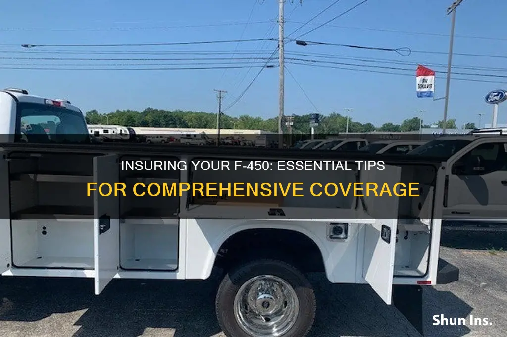 how do i insure my f 450