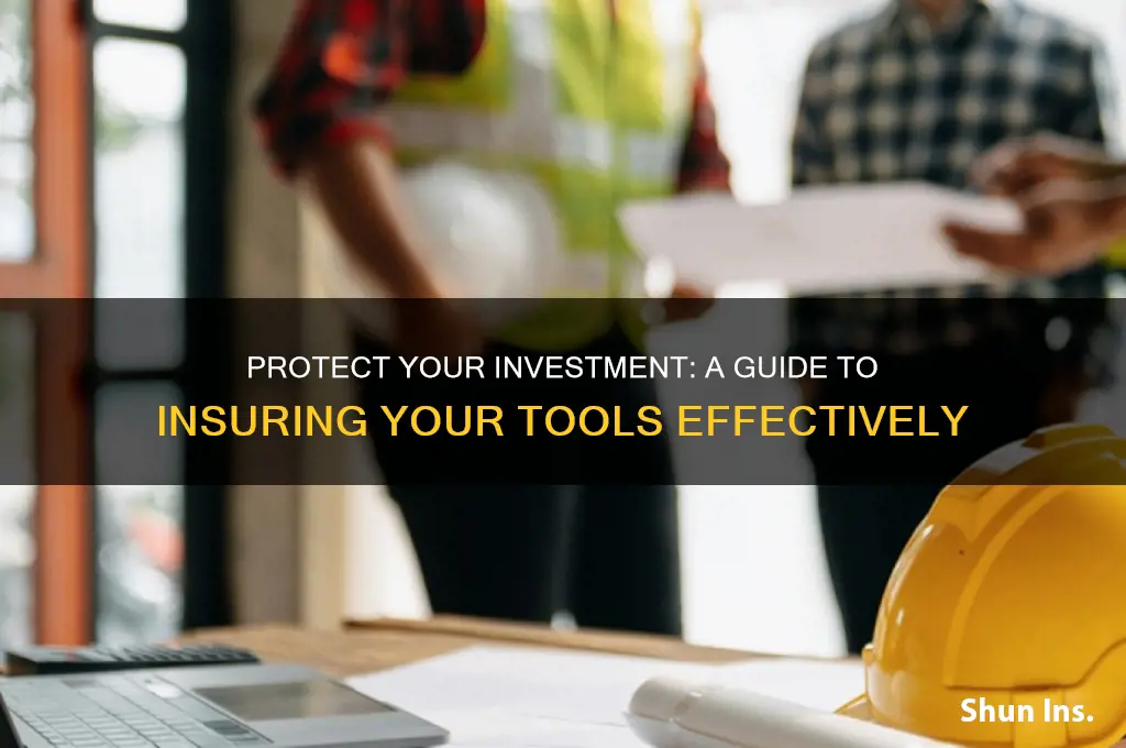 how do i insure my tools