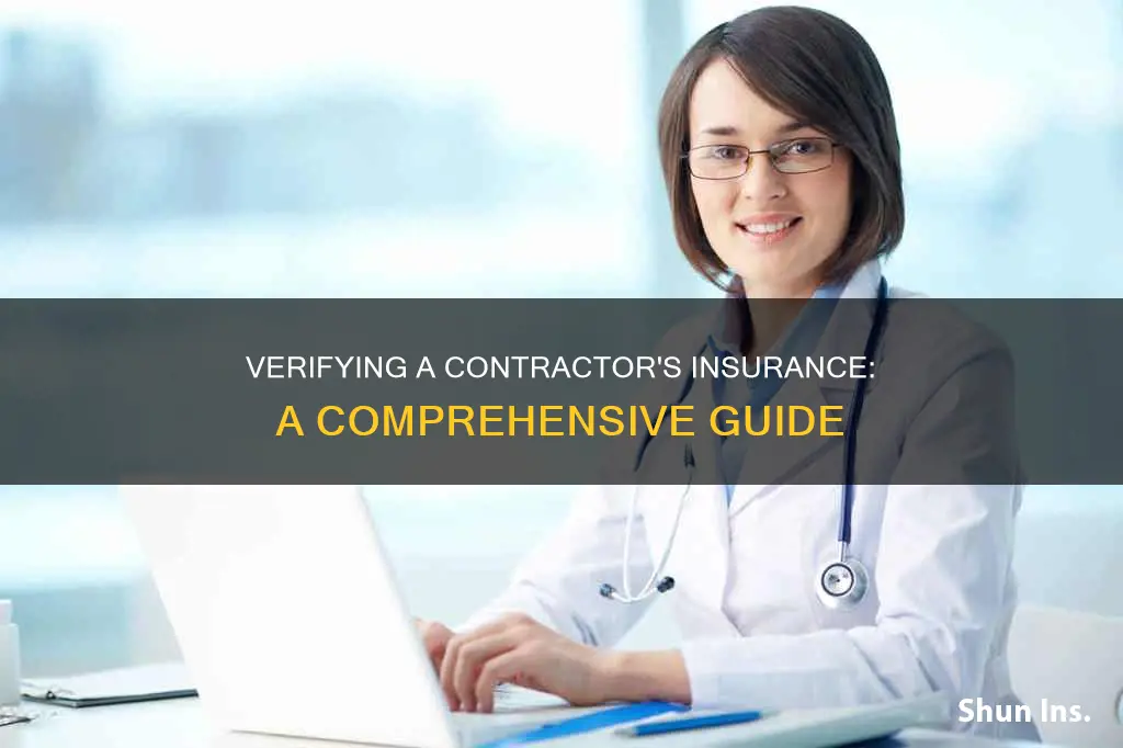 how do I know a contractor is insured