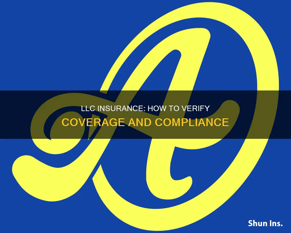 how do I know if an llc has insurance