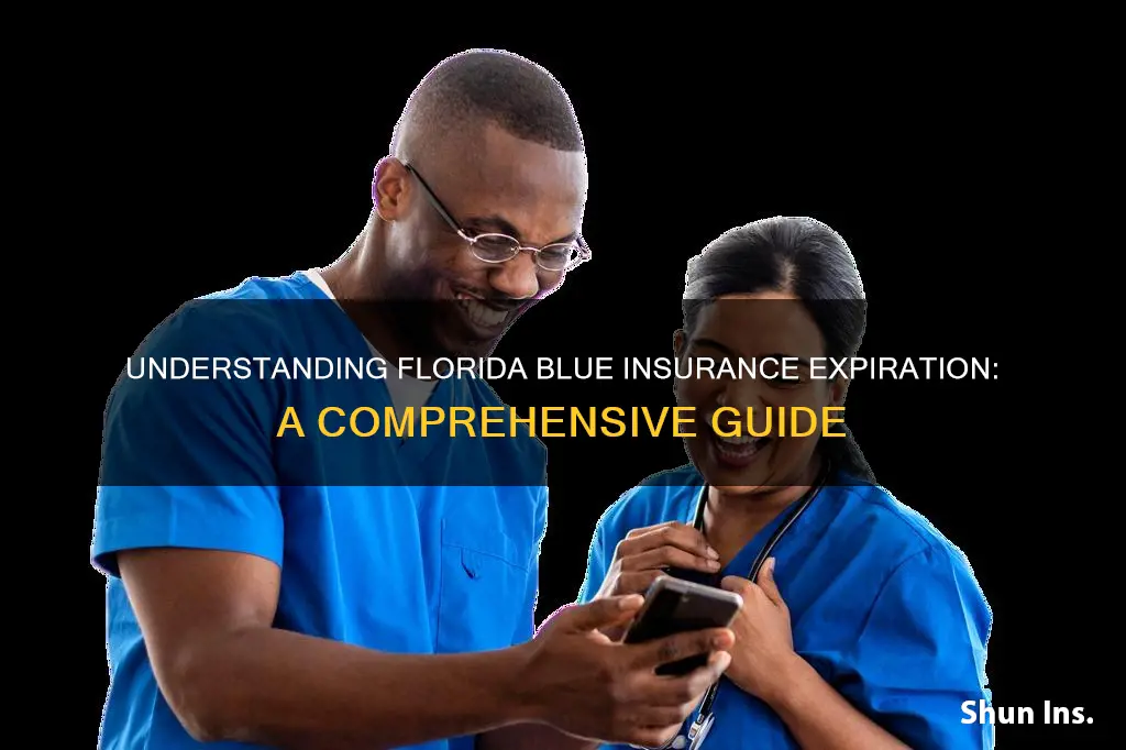 how do I know when my florida blue insurance expires