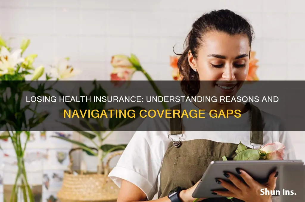 how do i lose my health insurance