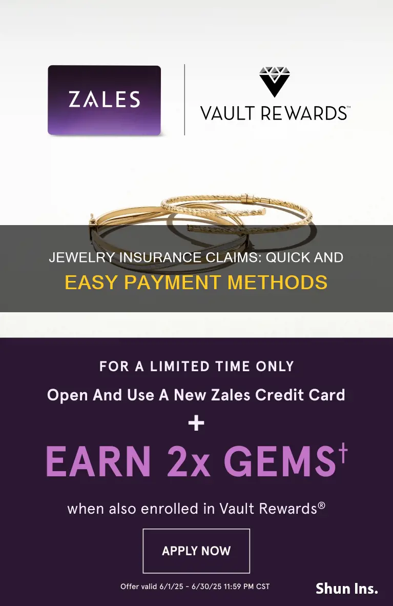 how do I make a jewelry insurance payment
