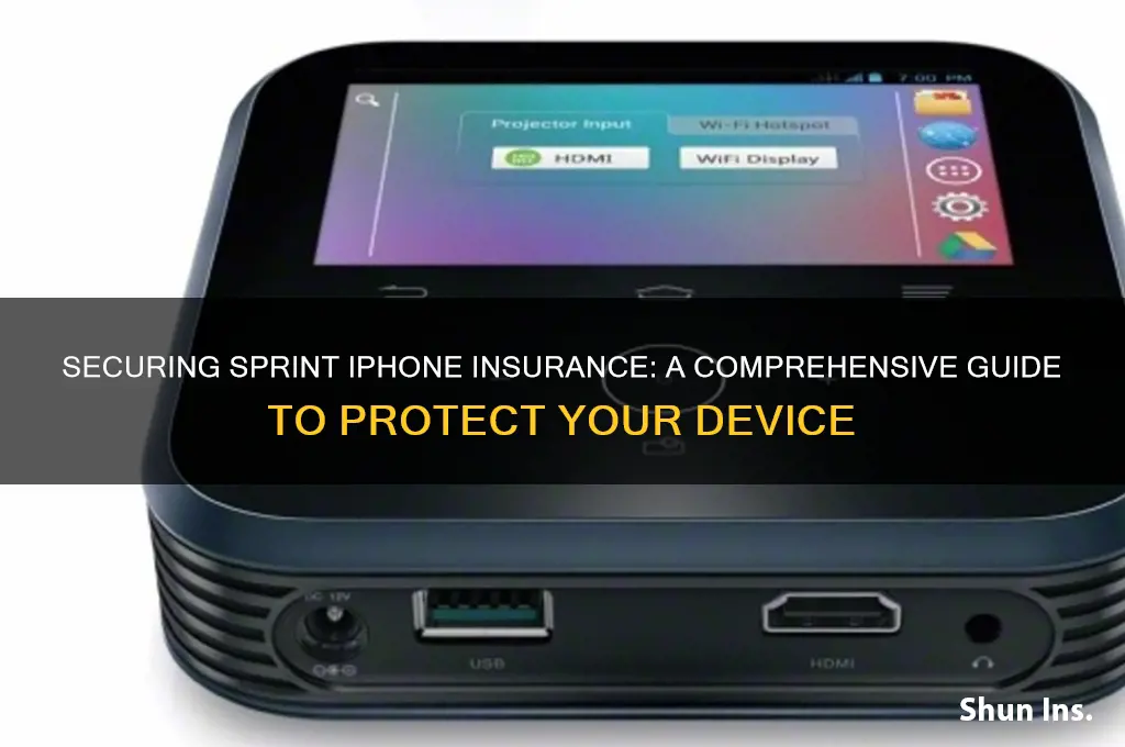 how do i make sure i have sprint iphone insurance