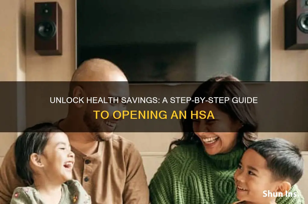 how do i open a health insurance savings account