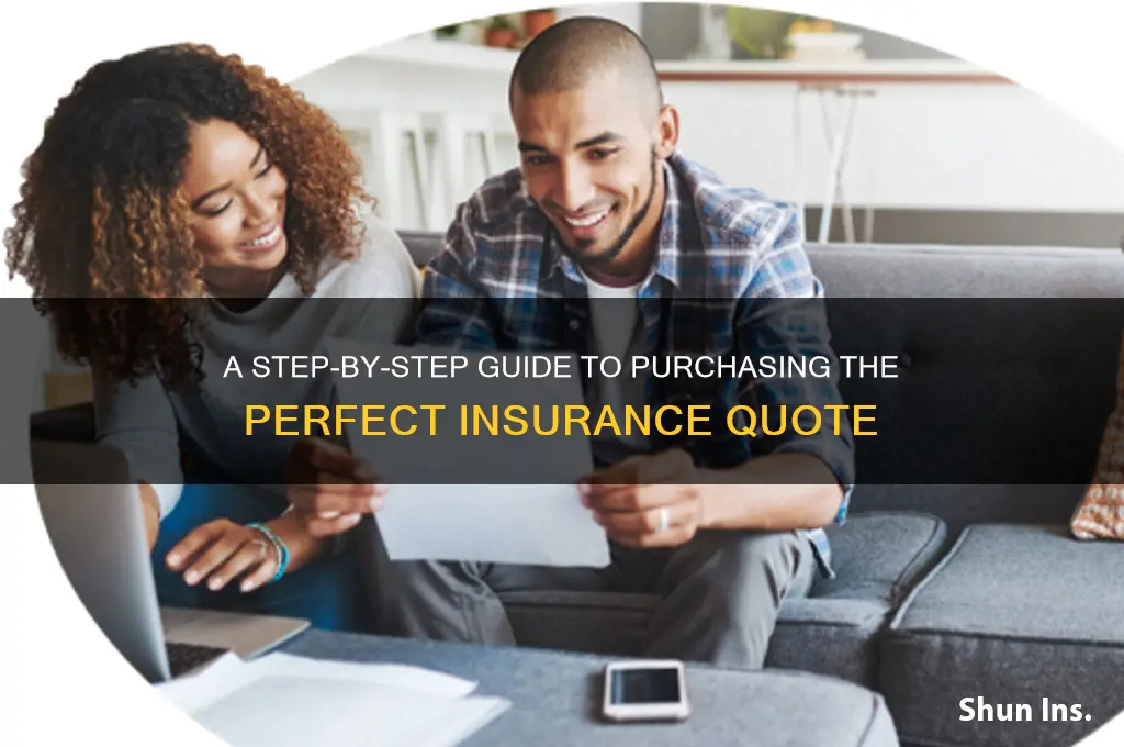 how do i purchase an insurance quote