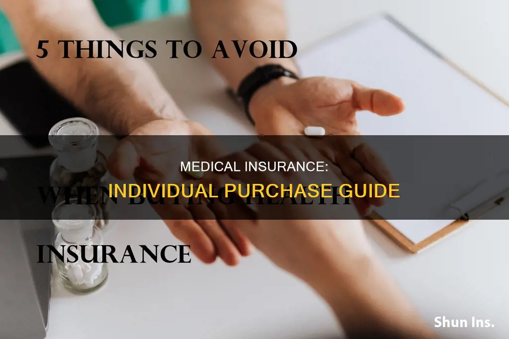 how do I purchase medical insurance for an individual