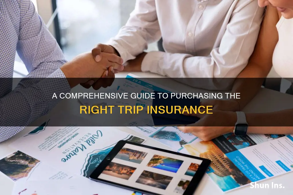 how do i purchase trip insurance