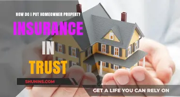 Trusts and Homeowner's Insurance: Protecting Your Property