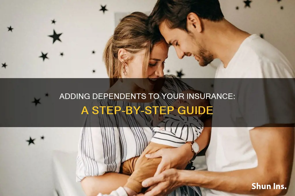how do i put someone ony insurance