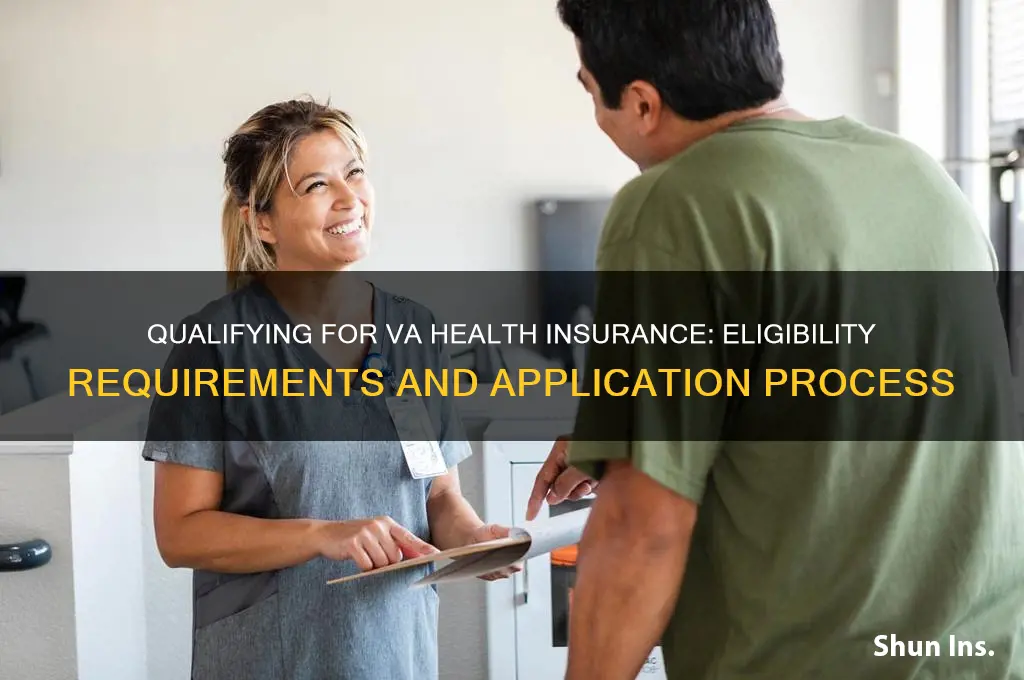 how do i qualify for va health insurance