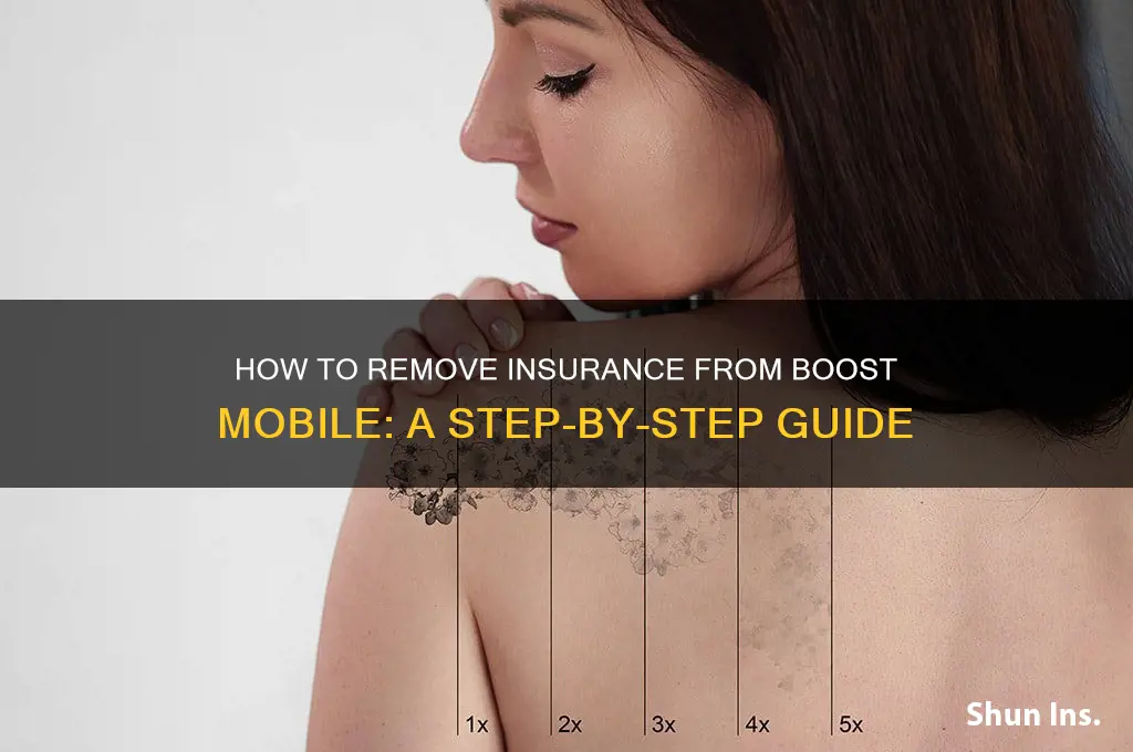 how do i remove insurance from boost mobile