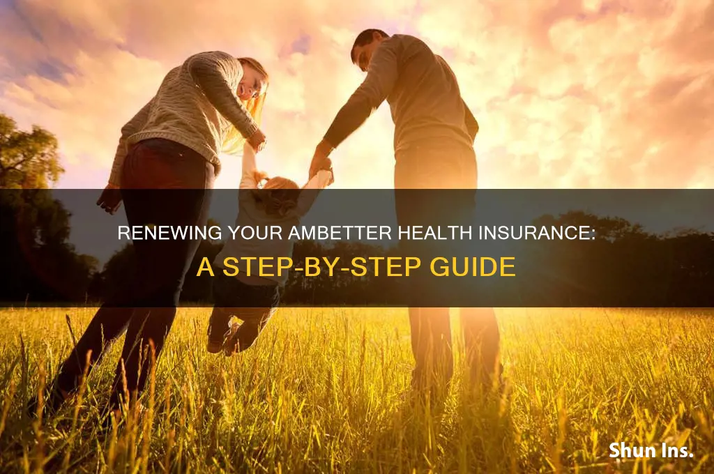 how do i renew my ambetter health insurance