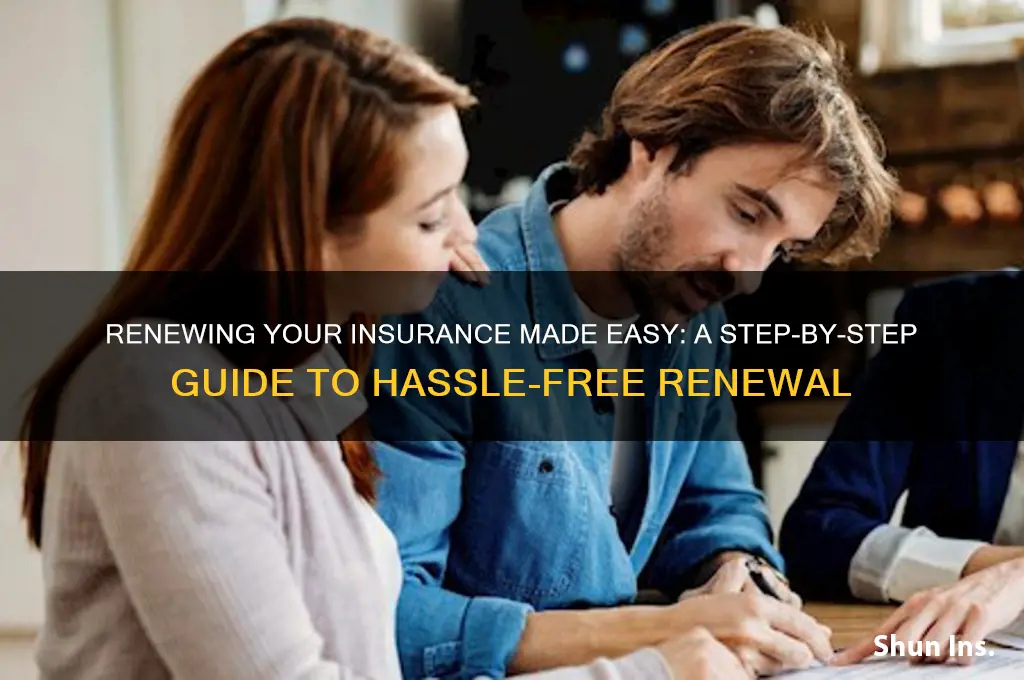 how do i renew my insurance