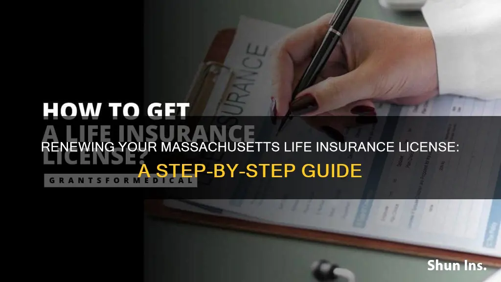 how do I renew my mass life insurance license