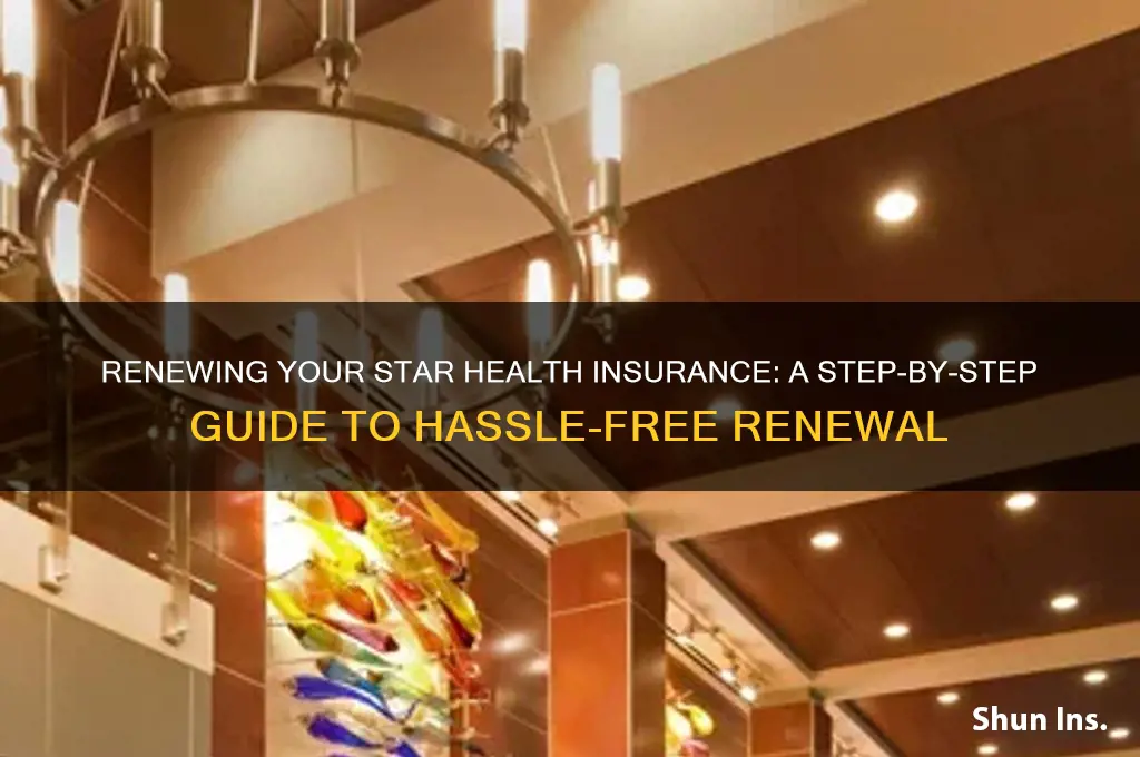 how do i renew my star health insurance