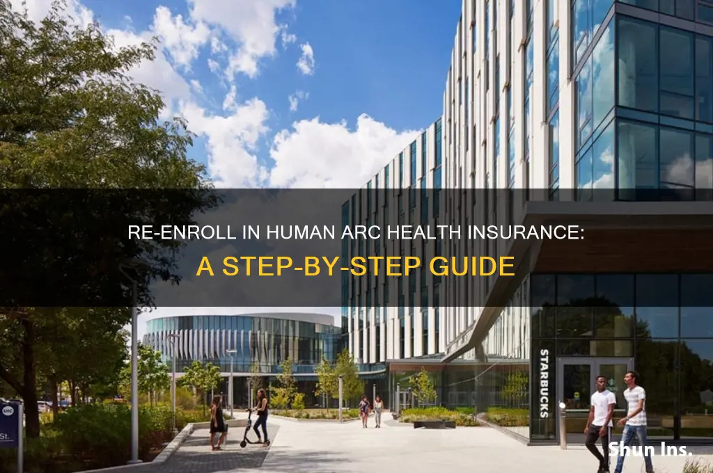 how do i reregister for human arc health insurance