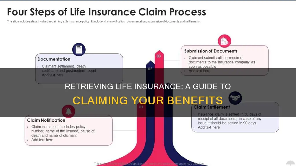 how do I retreive life insurance