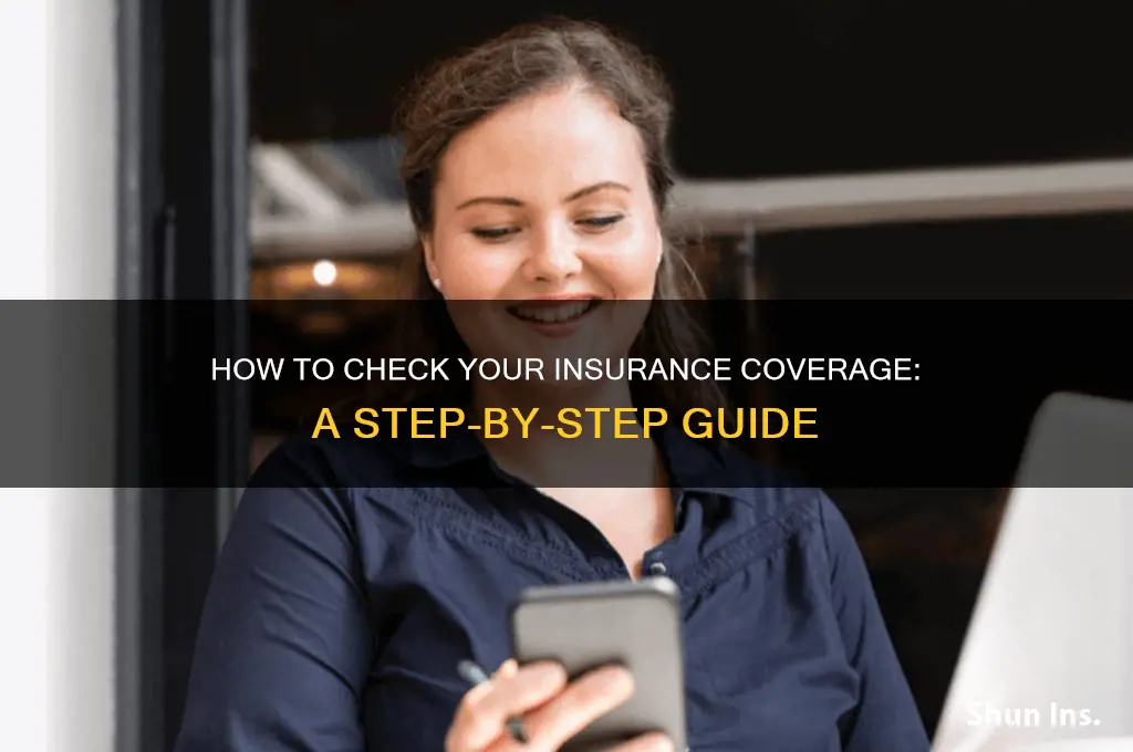 how do i see whats on my insurance