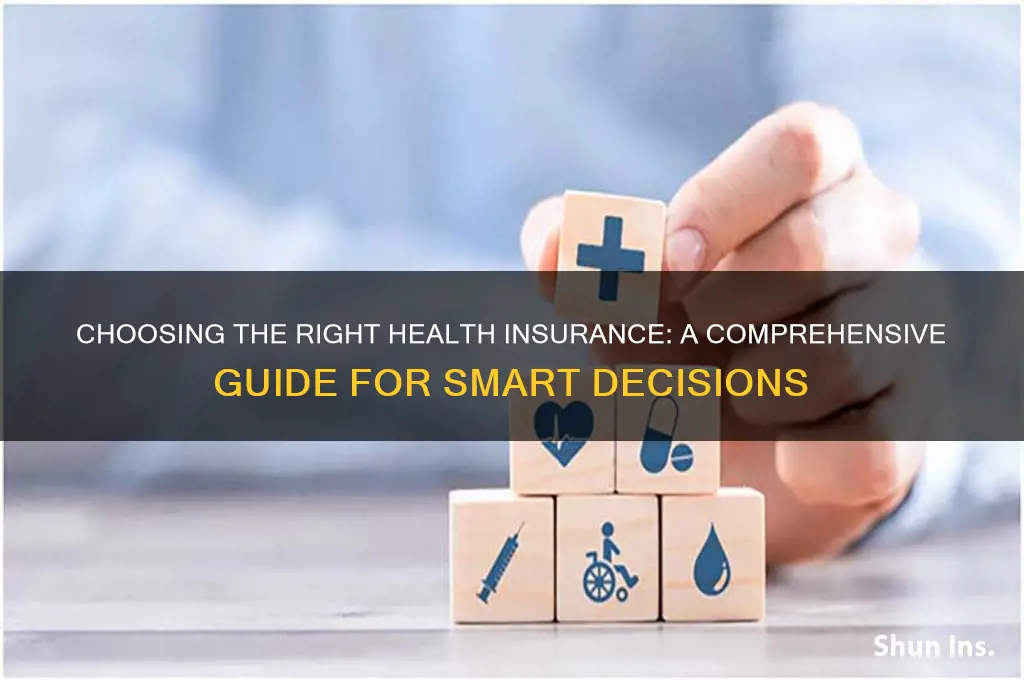 how do i select health insurance