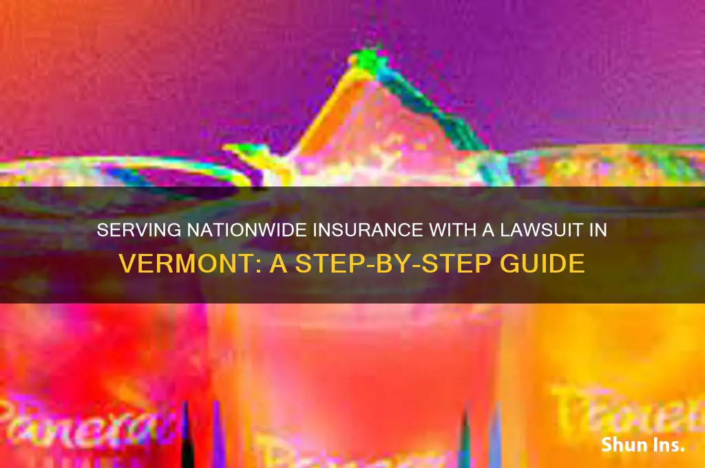 how do i serve nationwide insurance a lawsuit in vt