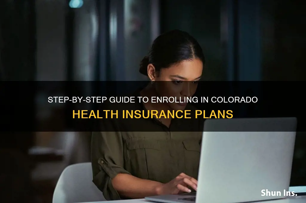 how do i sign up for health insurance in colorado
