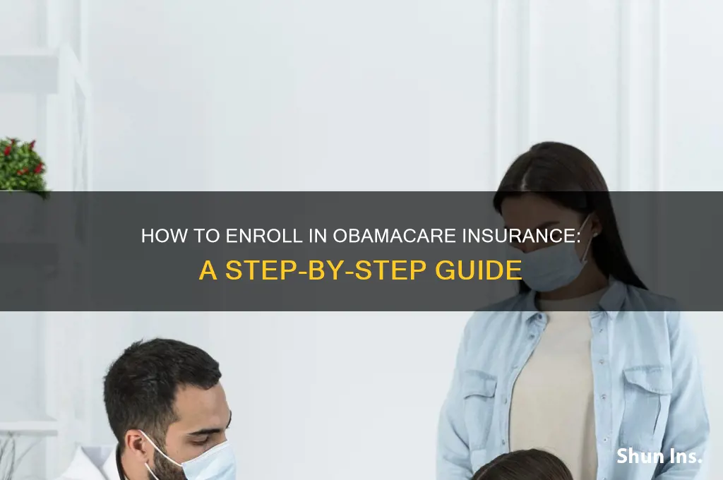 how do i sign up for obamacare insurance