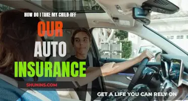 Removing Your Child from Auto Insurance: A Step-by-Step Guide