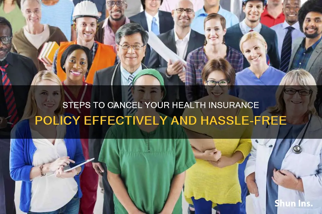 how do i terminate my health insurance