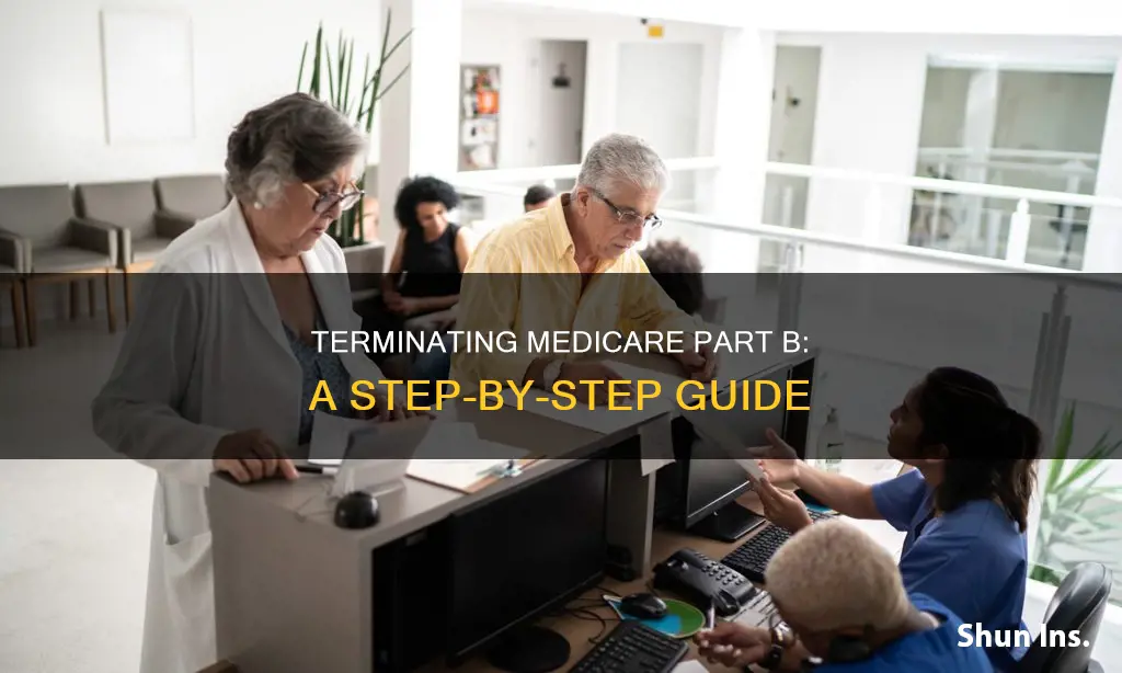 how do I terminate my medicare part b medical insurance
