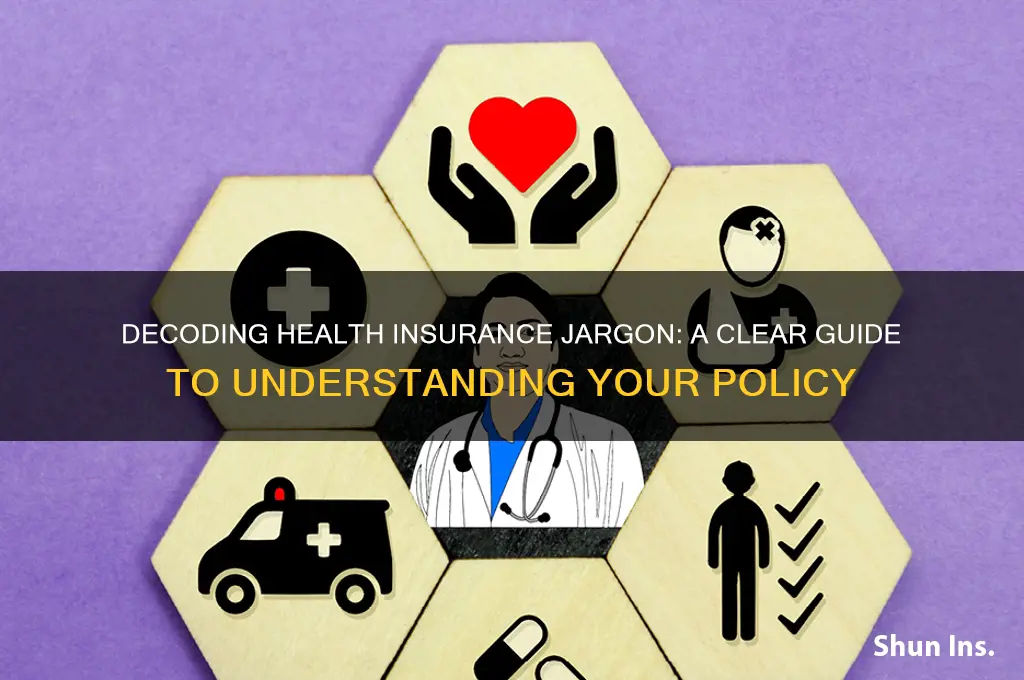 how do i understand the health insurance wording