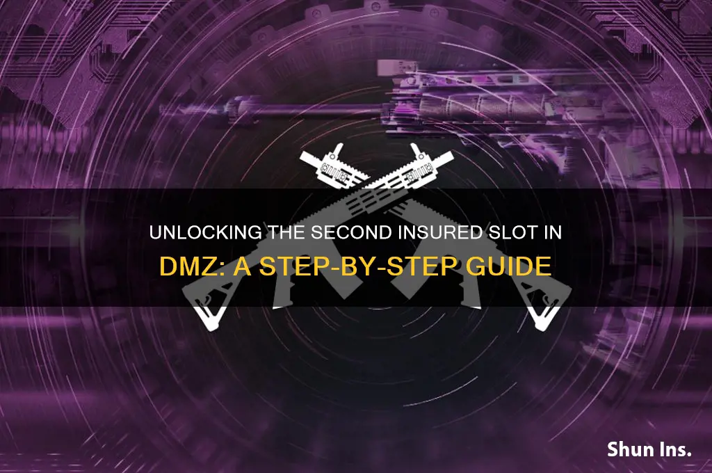 how do i unlock the 2nd insured slot dmz