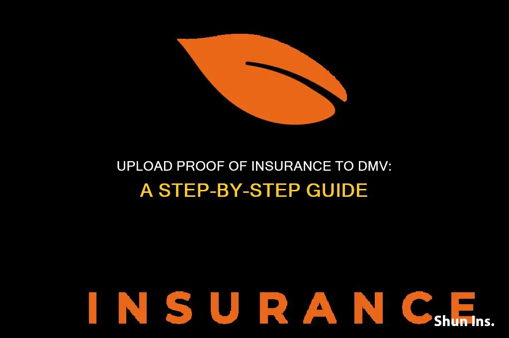how do i upload proof of insurance to dmv