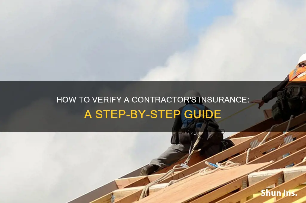 how do i verify a contractor