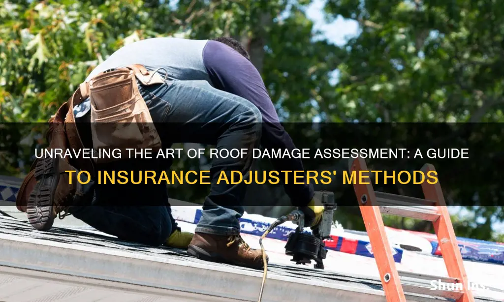 how do insurance adjusters determine roof damage