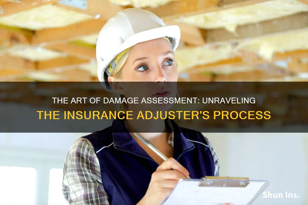 how do insurance adjusters estimate damage