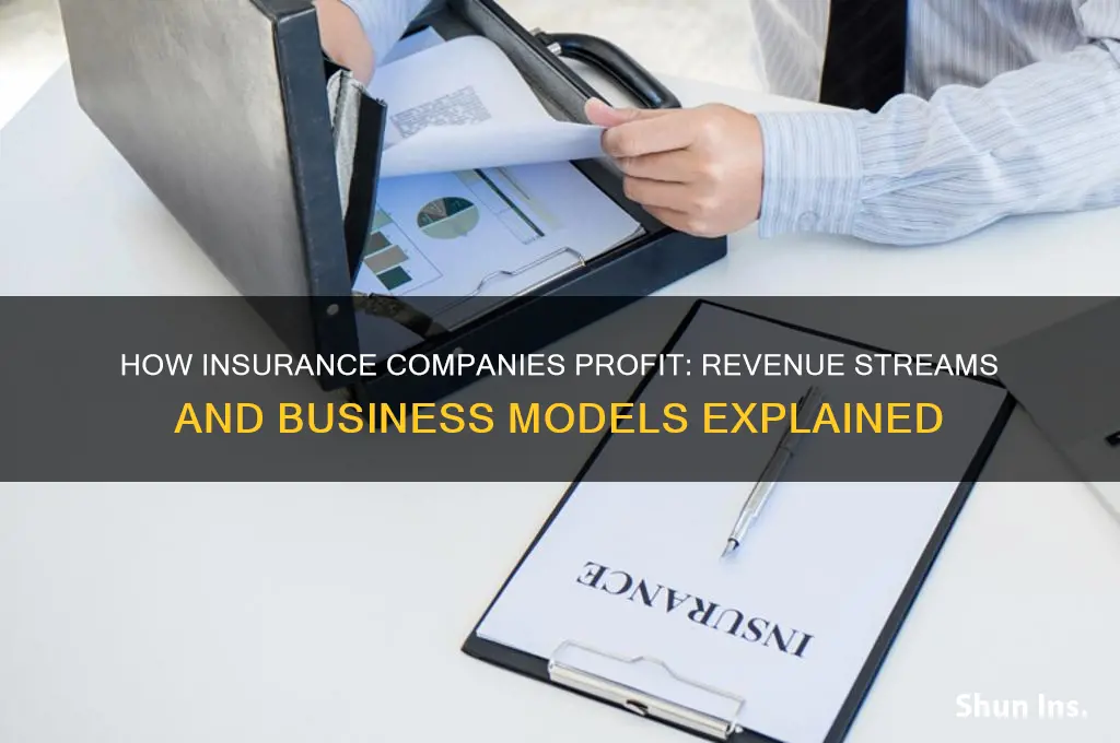 how do insurance firms make monry