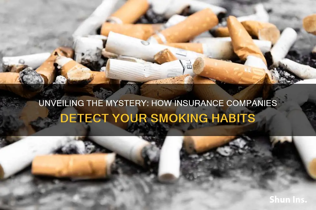 how do insurance know if you smoke