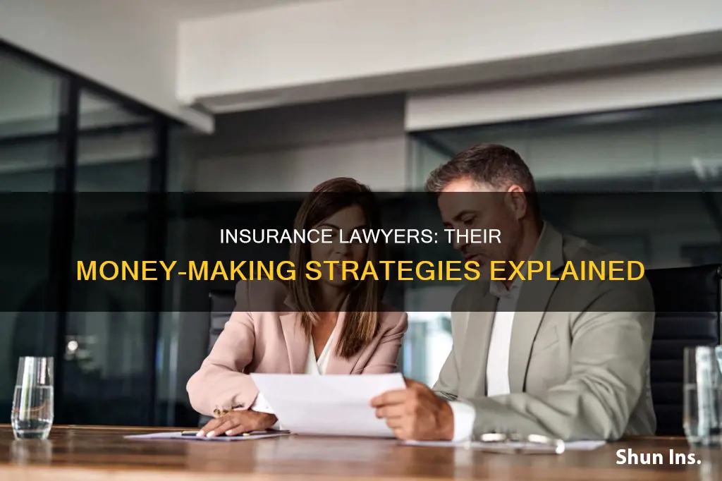 how do insurance lawyers make their money