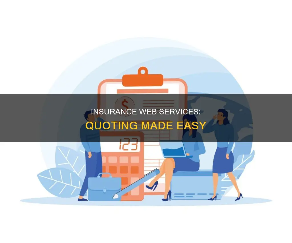 how do insurance quote web services