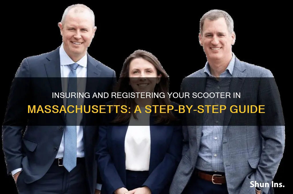 how do insure and register a scooter in massachusettes
