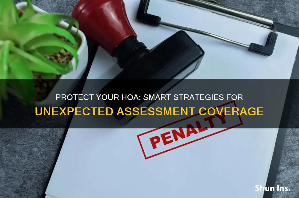how do insure for hoa unexpected assetments