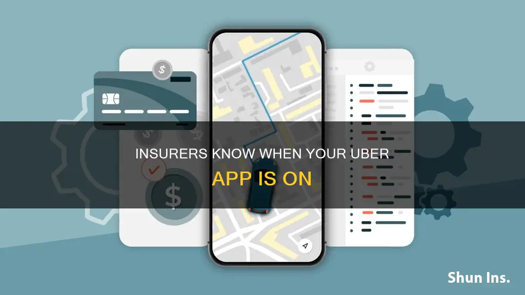 how do insurers know when your uber app is on