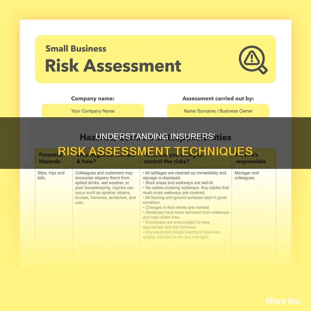 how do insurers measure risk