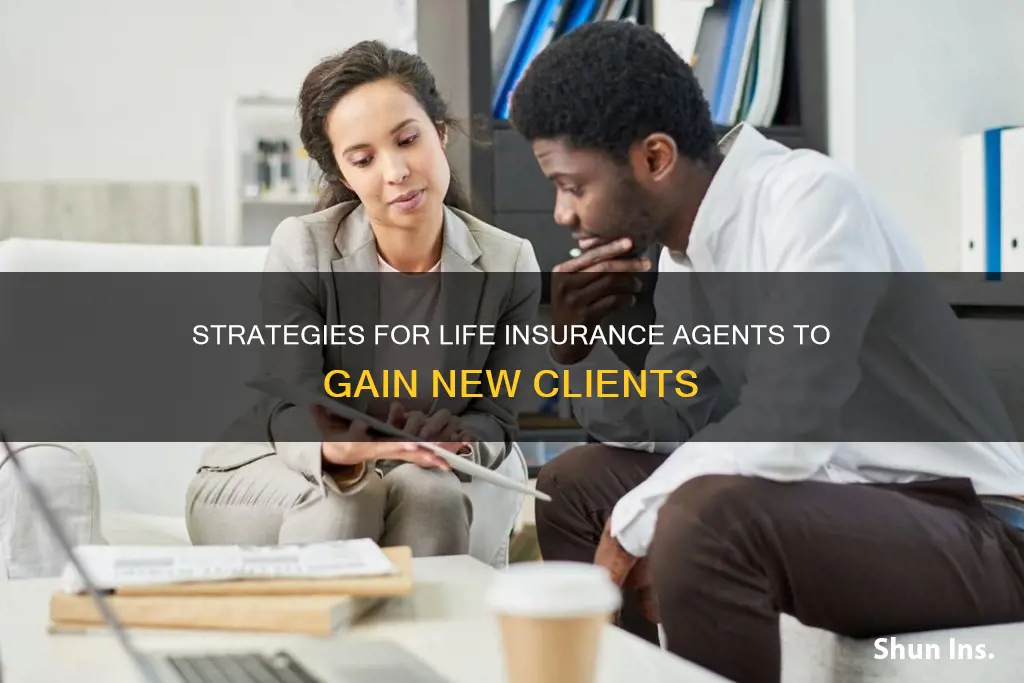 how do life insurance agents get clients