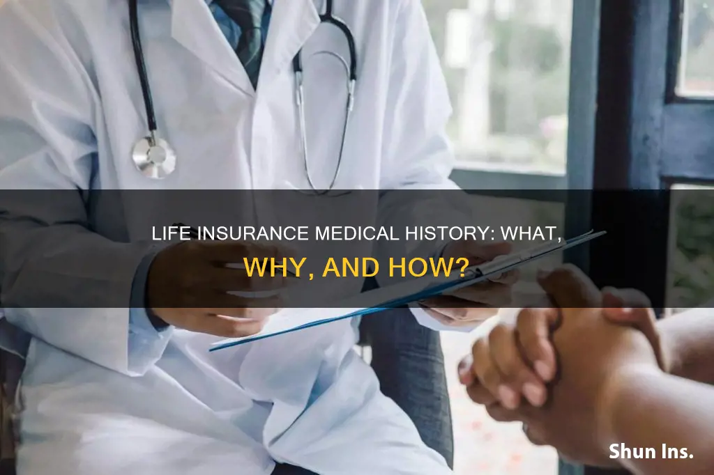 how do life insurance companies check medical history