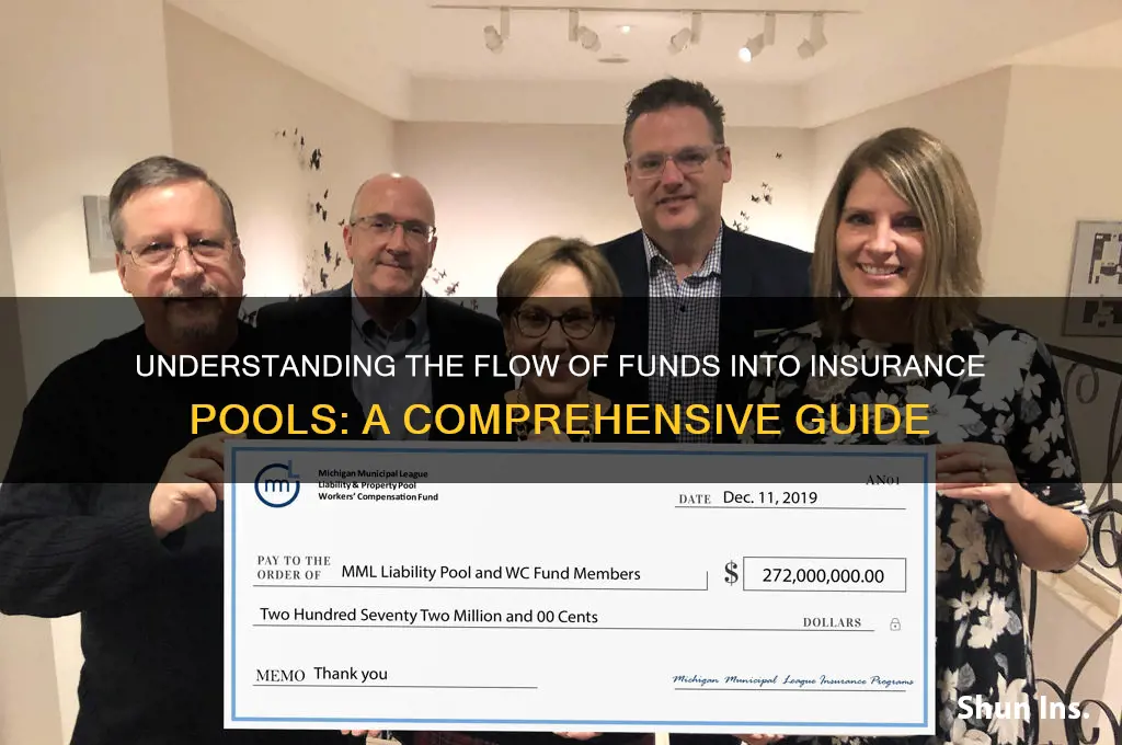 how do monies flow in to the insurance pool